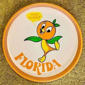 ORANGE BIRD Walt Disney World 50th Anniversary EPCOT Serving Tray NWT